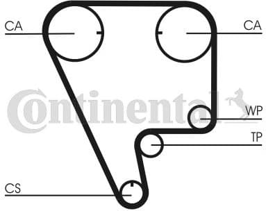 Timing Belt CT794 - image 3