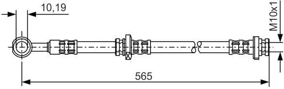 Brake Hose 1 987 476 133
