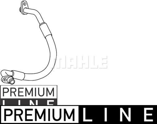 High-pressure Line, air conditioning BEHR *** PREMIUM LINE *** AP 100 000P