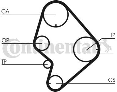 Timing Belt CT723 - image 3