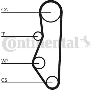Timing Belt CT527 - image 3