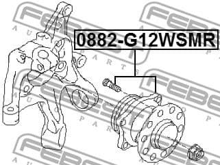 Wheel Hub 0882-G12WSMR - image 2