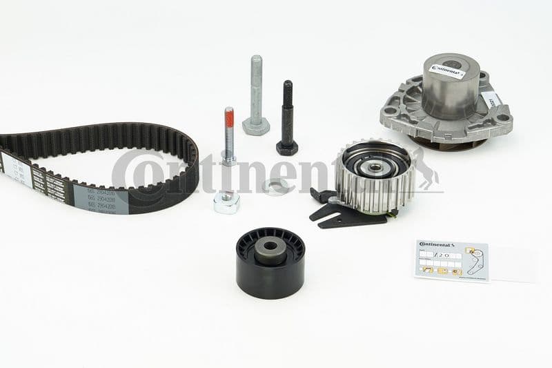 Water Pump & Timing Belt Kit CT1105WP2 - image 3