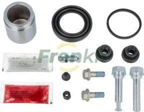 Brake caliper piston+kit+caliper guide pins 743243