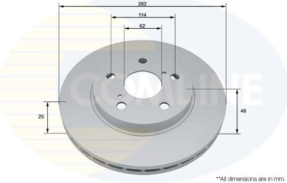 Brake Disc COATED ADC5092V