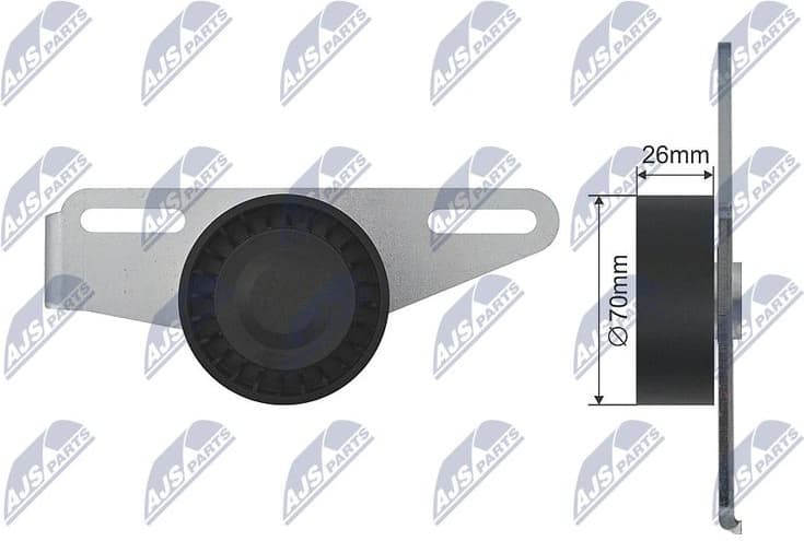 Tensioner Pulley, V-ribbed belt RNK-RE-021