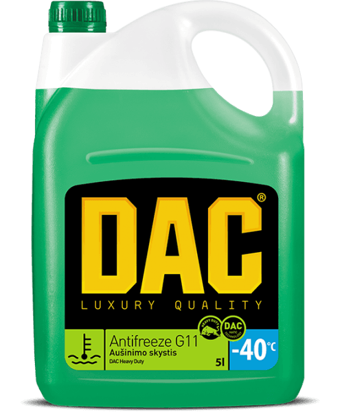 Aušinimo skystis žalias G11 Heavy Duty DAC -40C 5L - 292146
