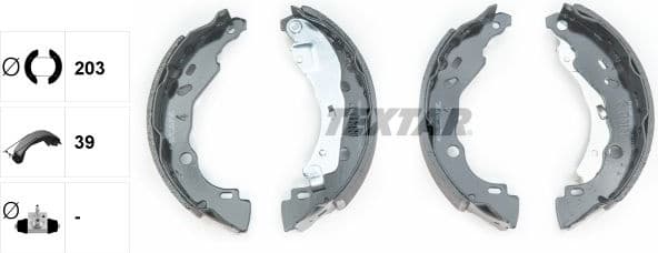 Brake Shoe Set 91083200