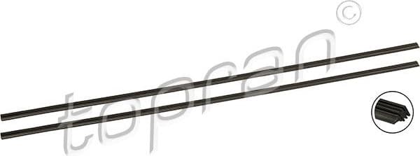 Wiper Blade Rubber 115 281