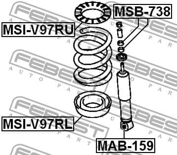 Spring Seat MSI-V97RU