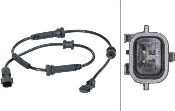 Sensor, wheel speed 6PU 012 679-671