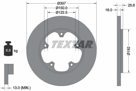 Brake Disc PRO 92274103