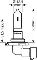 Osram Bulb HB3 60W 12V P20D - 9005 (OSRAM) - Autoera - image 5