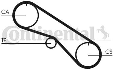 Timing Belt CT1082 - image 3