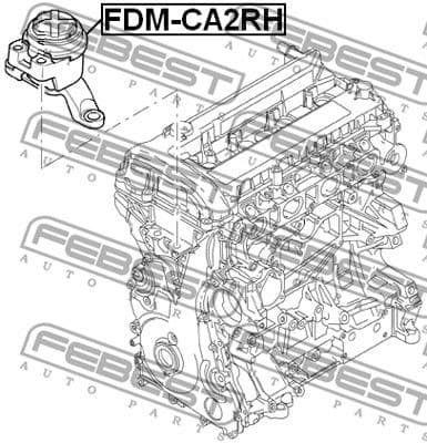 Mounting, engine FDM-CA2RH - image 2