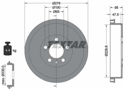 Brake Drum 94044600
