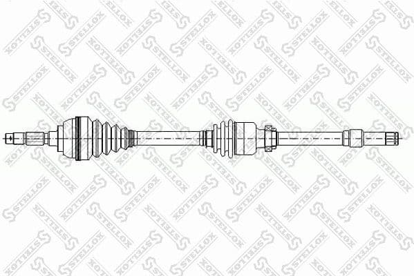 Drive Shaft 158 1022-SX