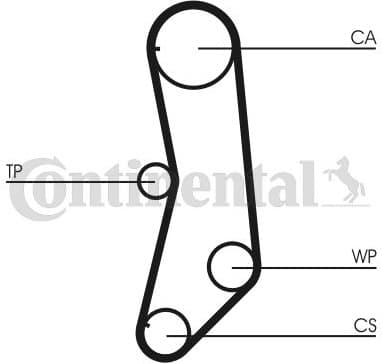 Water Pump & Timing Belt Kit CT997WP1 - image 2