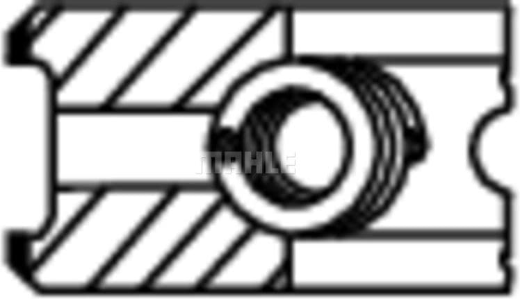 Piston Ring Set 013 RS 00109 0N1