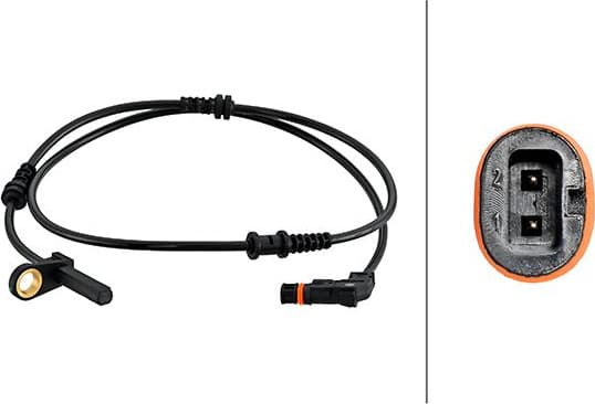 Sensor, wheel speed 6PU 230 048-201