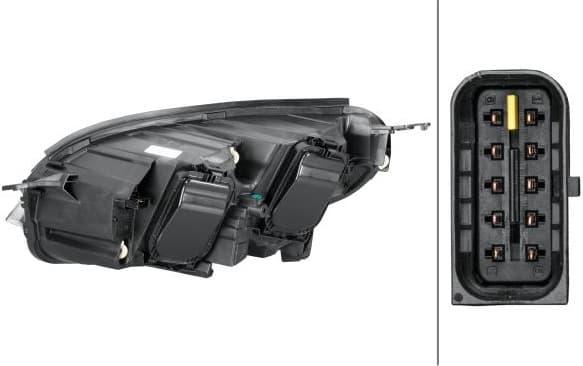 Headlight 1EL 354 852-021