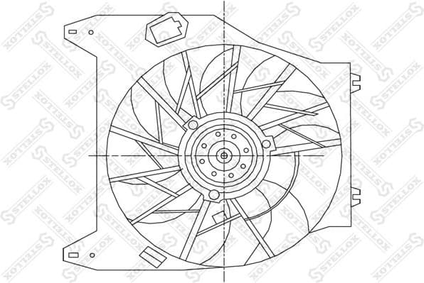 Fan, engine cooling 29-99078-SX