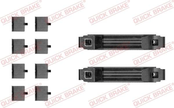 Accessory Kit, disc brake pad 109-0056