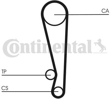 Timing Belt Kit CT1024K1 - image 2