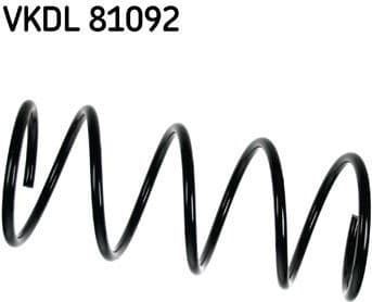 Suspension Spring VKDL81092