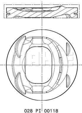 Piston 028 PI 00118 002