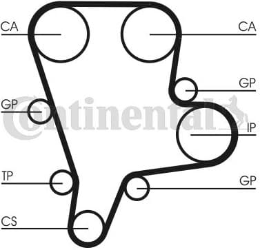 Timing Belt CT1122 - image 3