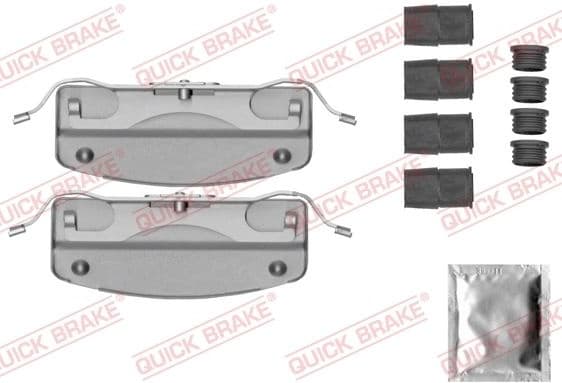 Accessory Kit, disc brake pad 109-0041