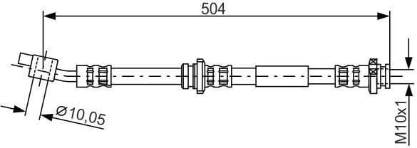 Brake Hose 1 987 476 995