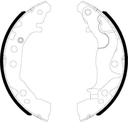 Brake Shoe Set 91086800