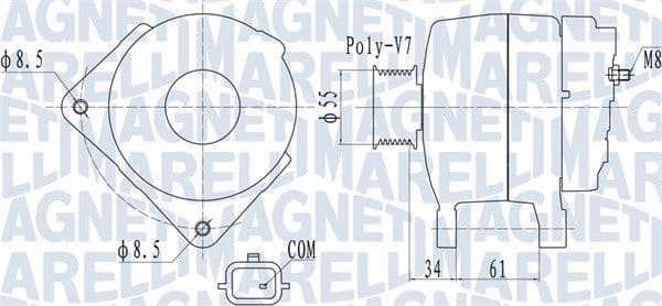 Alternator 063732054010