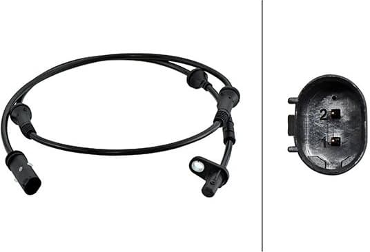 Sensor, wheel speed 6PU 230 048-181