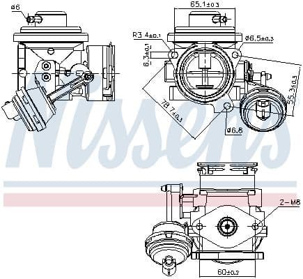 EGR Valve ** FIRST FIT ** 98298