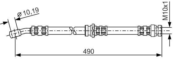 Brake Hose 1 987 476 076