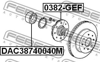 Wheel Hub 0382-GEF