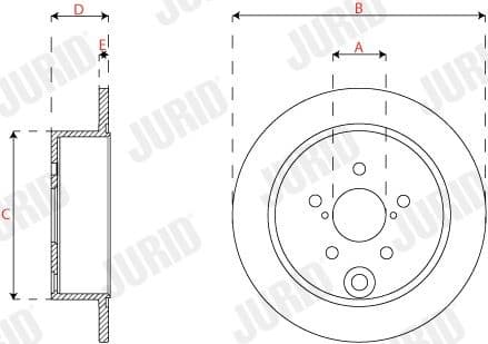 Brake Disc COAT+ 563343JC - image 2