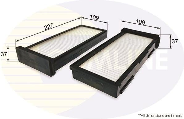 Filter, cabin air EKF195 - image 2