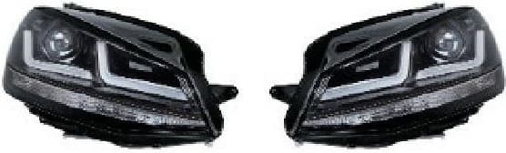 Headlight Set LEDriving® headlights for VW Golf VII LEDHL104-BK