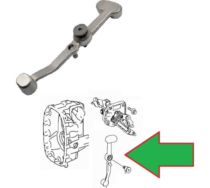 Repair kit gear lever RC014