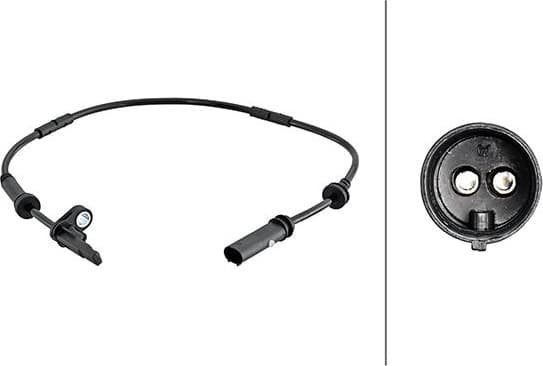 Sensor, wheel speed 6PU 230 048-191