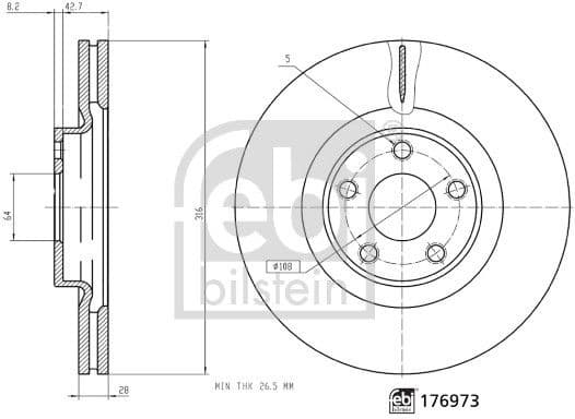Brake Disc 176973
