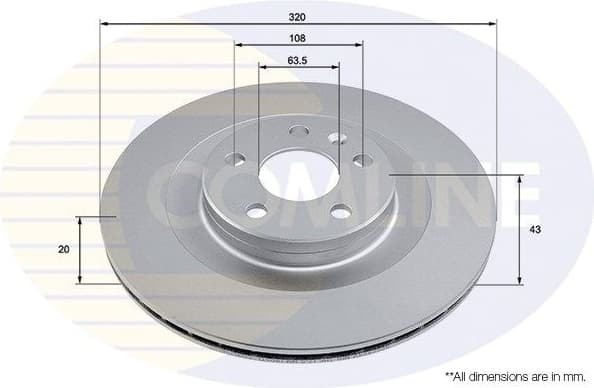 Brake Disc COATED ADC2924V - image 2