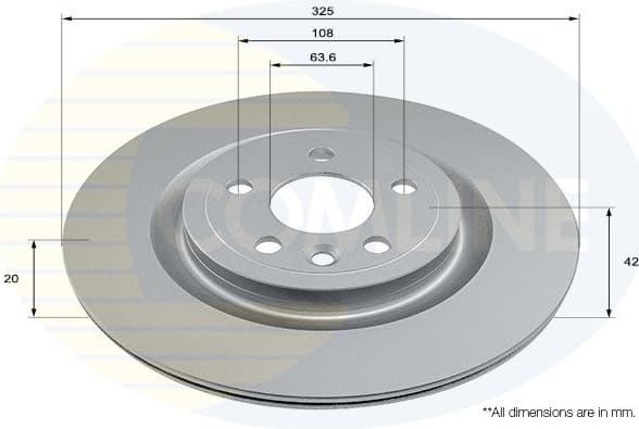 Brake Disc COATED ADC2933V - image 2