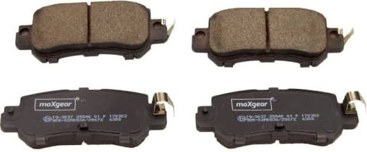 Brake Pad Set, disc brake 19-3037