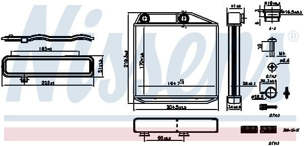 Heat Exchanger, interior heating 707213 - image 6