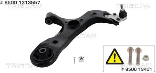 Control/Trailing Arm, wheel suspension 8500 13557